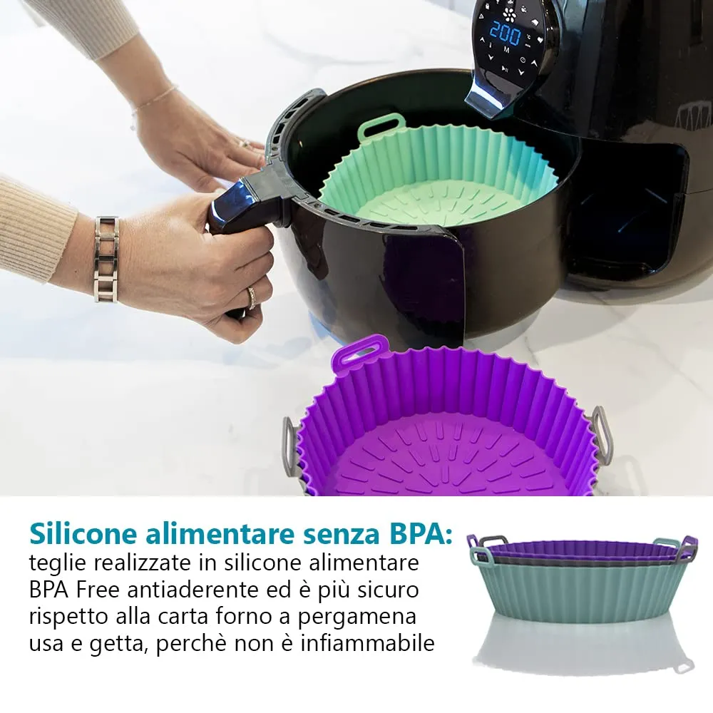 Accessori Friggitrice ad aria (3 Teglie)