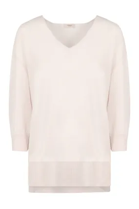 Agnona Pullover in cachemire e lino