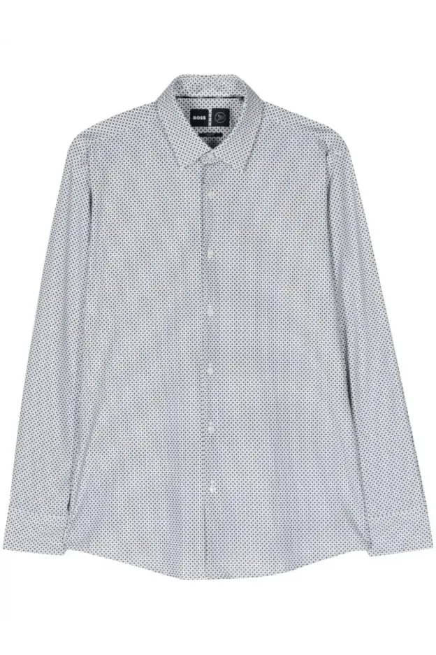   Boss - Hugo Boss     Boss - Hugo Boss Camicia con Stampa geometrica    
