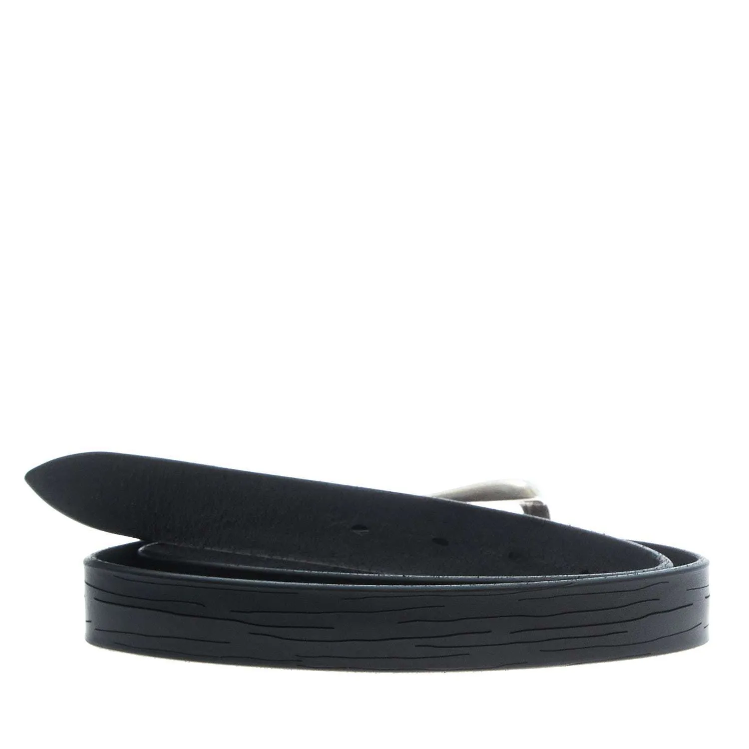 Cintura Nera in Pelle