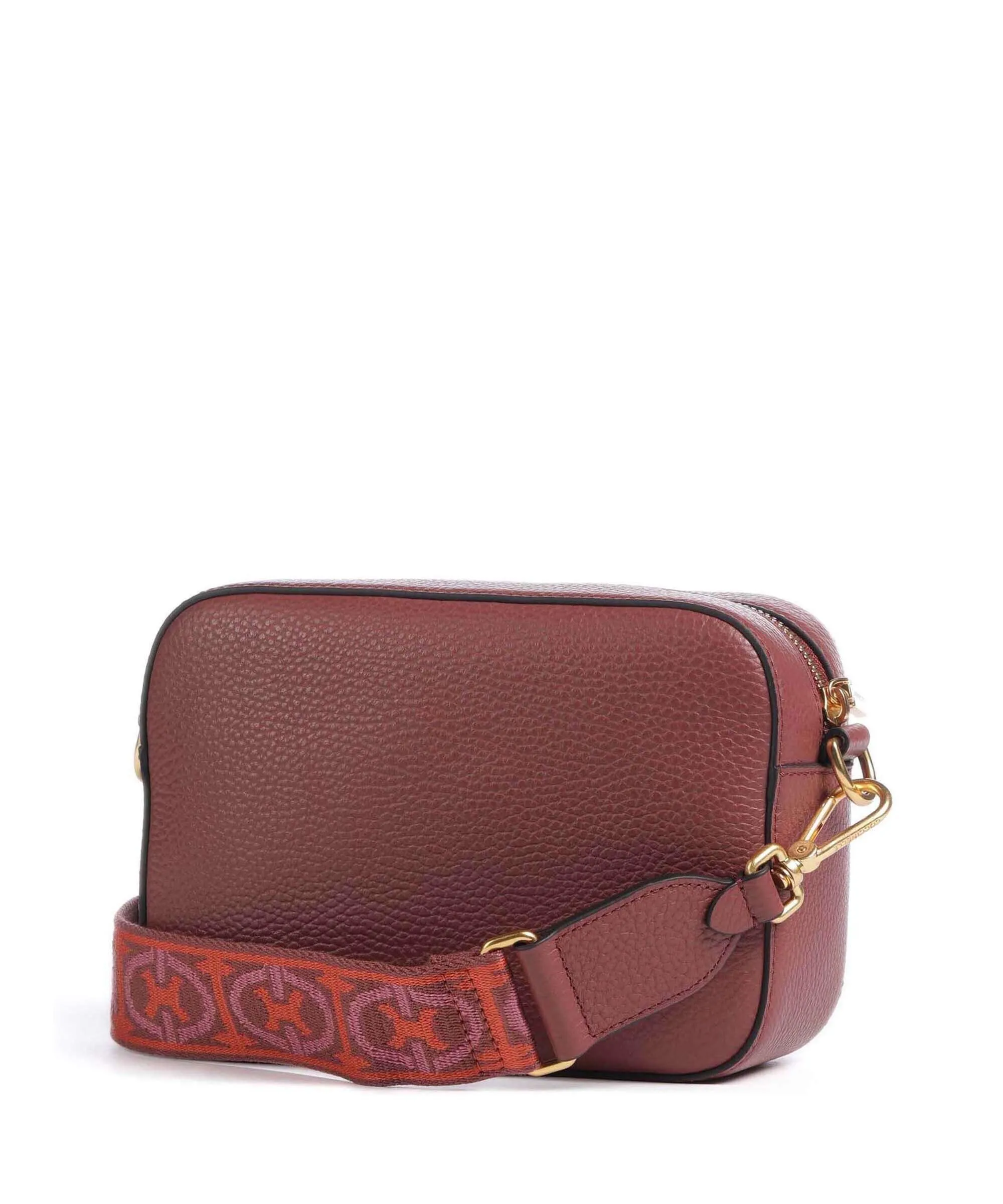  Coccinelle Beat Soft Ribbon Borsa a tracolla pelle granulata marrone  