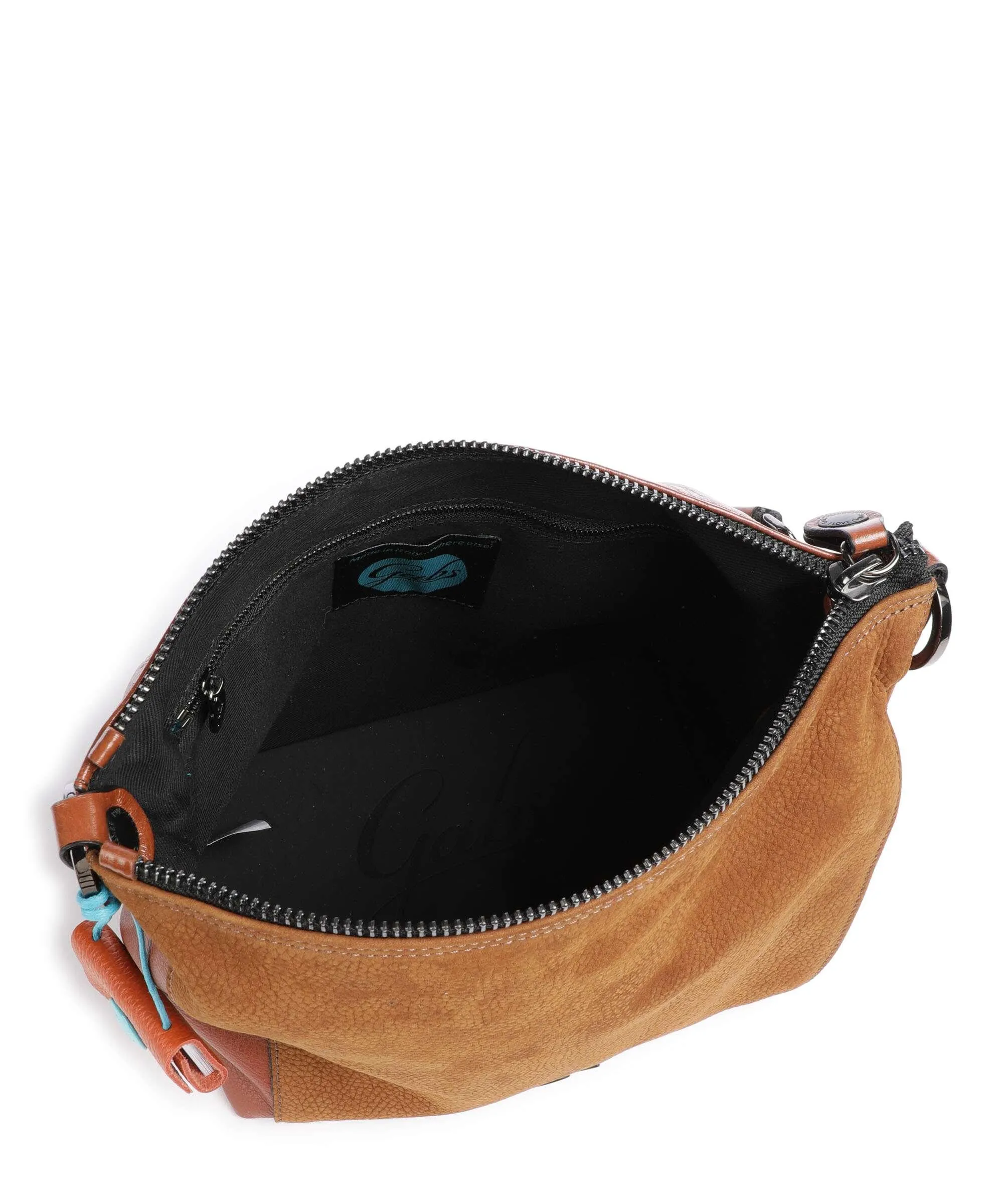  Gabs Samantha Borsa hobo pelle di vitello grana, pelle di vitello ruvida marrone  