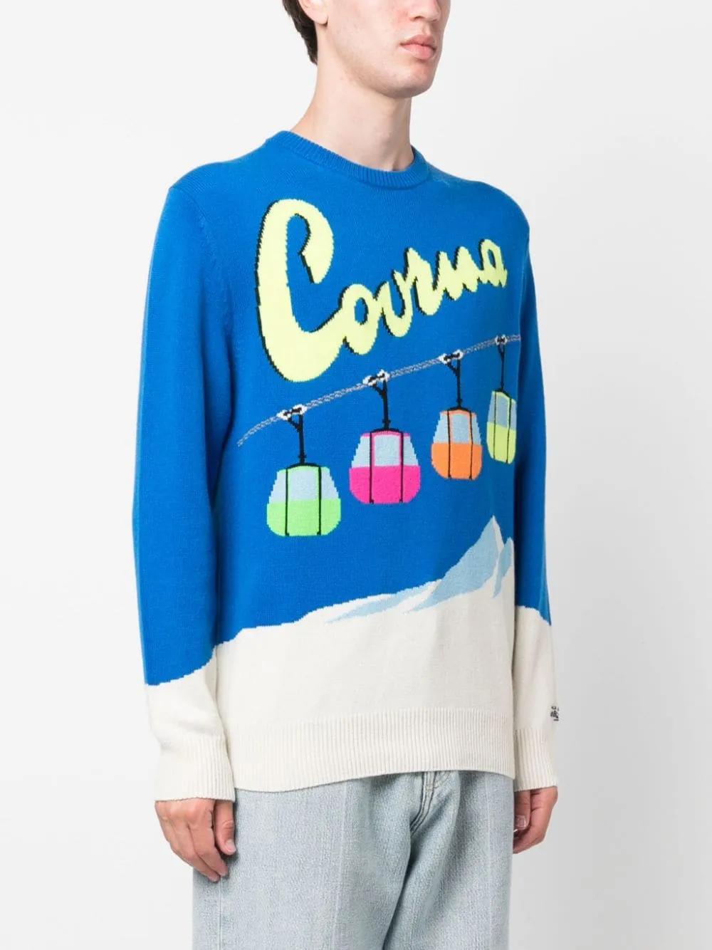 MAGLIA "COURMA" COBALTO