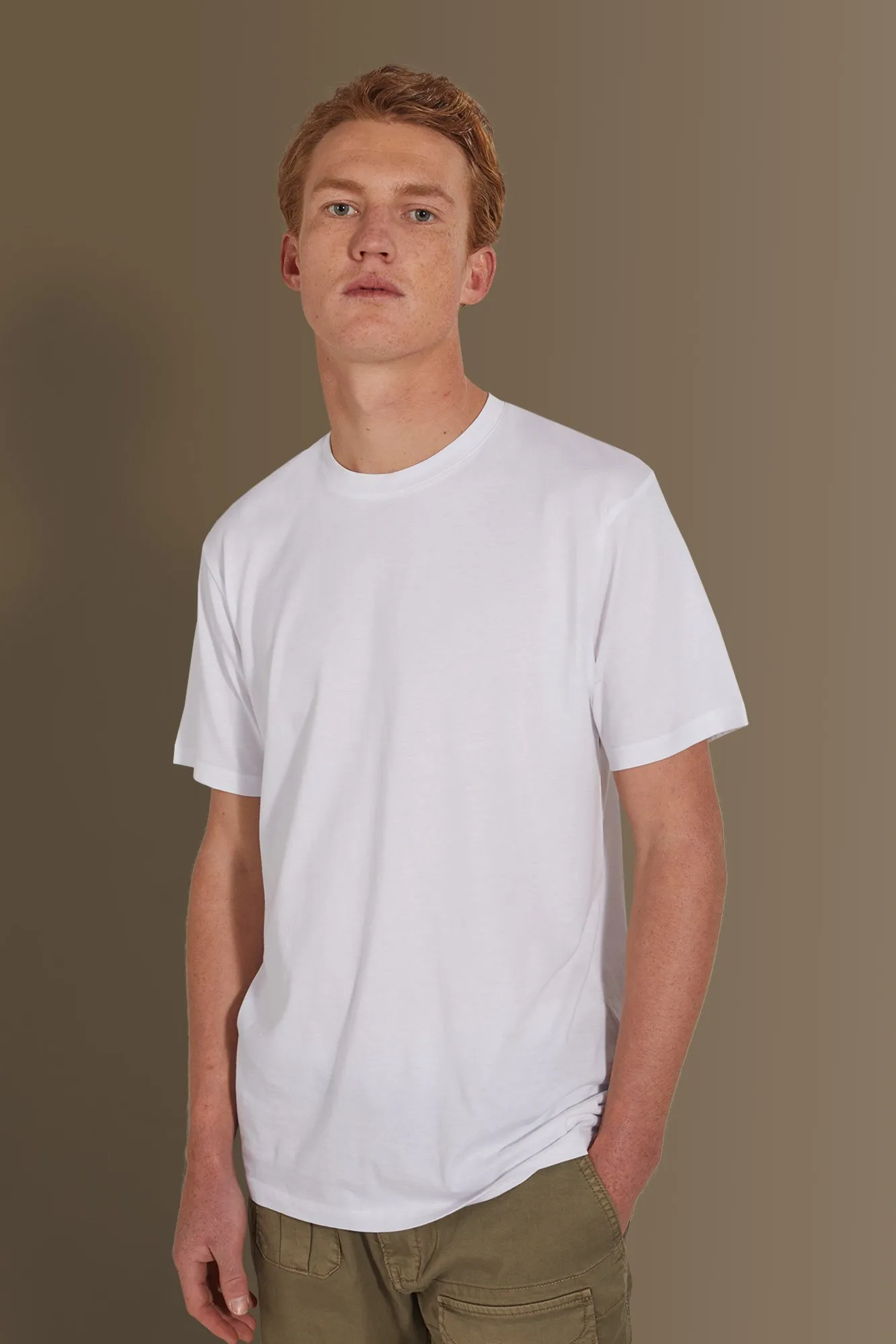 T-shirt uomo 100% cotone supima