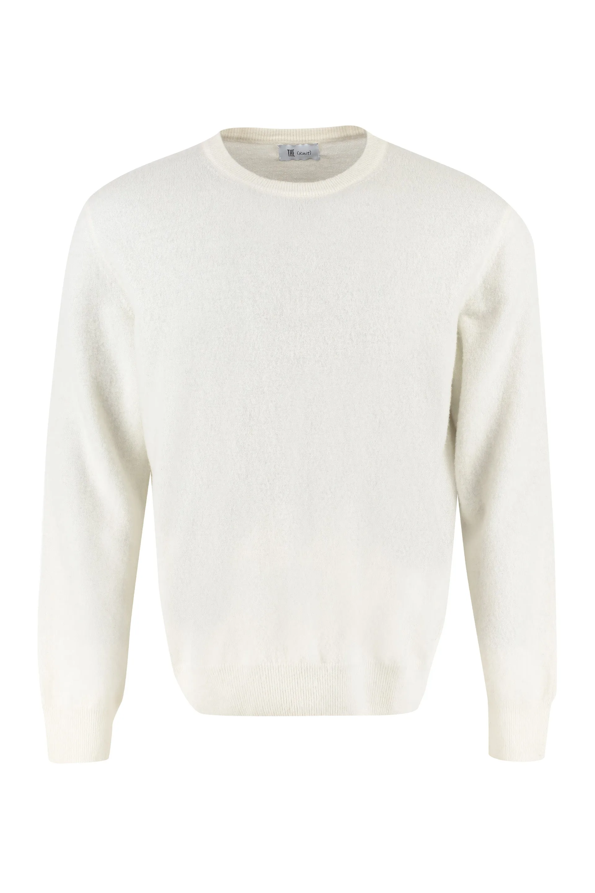 THE (Alphabet) THE (Knit) - Pullover girocollo in lana e cachemire